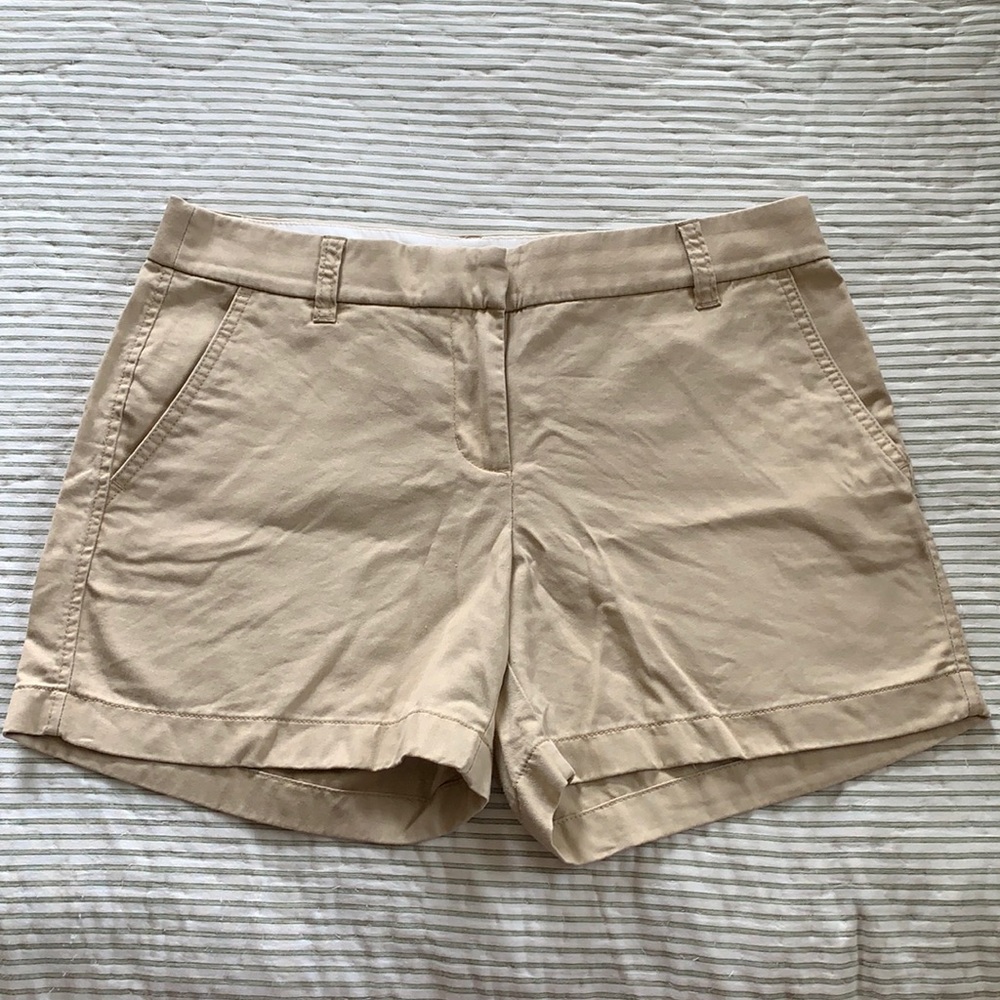 J Crew chino shorts, NWOT
